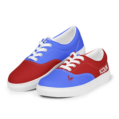 ICOOK Men’s lace-up canvas shoes