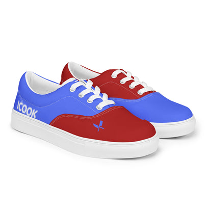 ICOOK Men’s lace-up canvas shoes