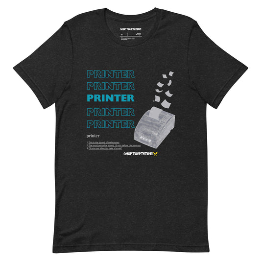 Printer t-shirt