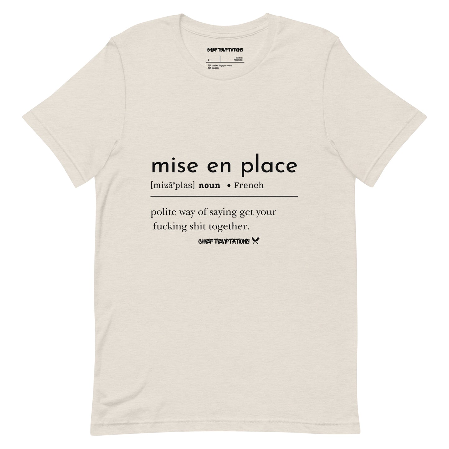 Mise en place  t-shirt